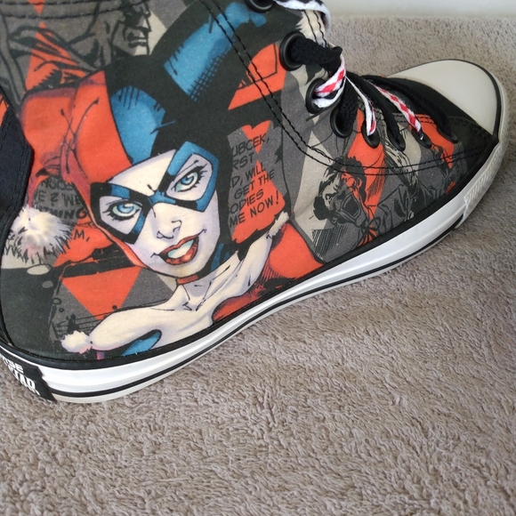 Converse DC Comics x Chuck Taylor All Star High 'Harley Quinn unisex - Picture 4 of 9